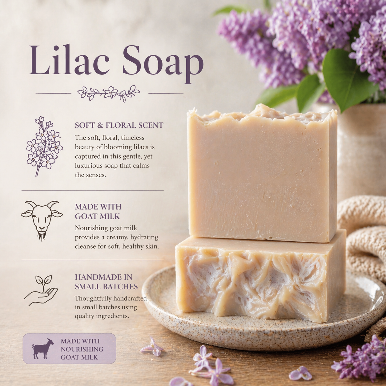 Lilac Soap